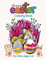 Easter Coloring Book Kids Ages 4-8: Easter Egg Coloring Book For Kids, Easter Egg Mandala Coloring Book B08Z2JNQWT Book Cover