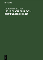 Lehrbuch Fur Den Rettungsdienst 3110139081 Book Cover