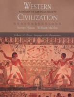 Western Civilization: A History of European Society, Volume A: From Antiquity to the Renaissance (Western Civilization) 0534545424 Book Cover