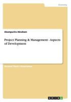 Project Planning & Management - Aspects of Development 3656394288 Book Cover