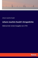 Johann Joachim Ewald's Sinngedichte 3743657708 Book Cover