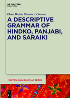 A Descriptive Grammar of Hindko, Panjabi, and Saraiki 150152660X Book Cover