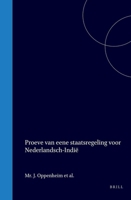 Proeve van eene staatsregeling voor Nederlandsch-Indië (Dutch Edition) 9004561765 Book Cover