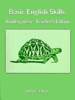 Basic English Skills: Kindergarten 0759600015 Book Cover