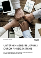 Unternehmenssteuerung durch Anreizsysteme. Wie Unternehmen die Motivation ihrer Mitarbeiter durch Anreize effektiv steigern 396487292X Book Cover