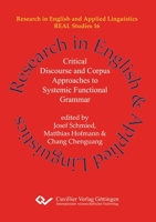 Critical Discourse and Corpus Approaches to Systemic Functional Grammar 3736973470 Book Cover