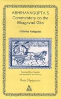 Abhinavagupta's Commentary on the "Bhagavad-Gita" 8186569448 Book Cover