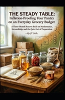 THE STEADY TABLE: Inflation-Proofing Your Pantry on an Everyday Grocery Budget: A Three-Month Reserve Built on Mathematics, Stewardship, and the Quiet ... (Hard Life Problems Worth Solving) B0GYLPLMBN Book Cover