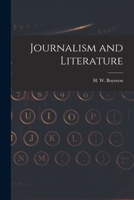 Journalism and Literature 1018271406 Book Cover