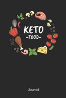 Keto Food Journal: 6x9 120 pages dot grid Your personal journal to track results on your keto dieting challenge. Track your macros, ketones, receipes and many more. 1073645436 Book Cover