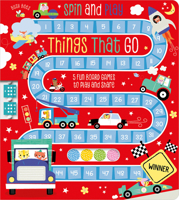 Busy Bees Spin & Play Things That Go 1805441329 Book Cover