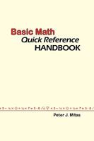 Basic Math Quick Reference Handbook 0615273904 Book Cover