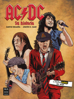 AC/DC: Su historia (La novela gráfica del rock) (Spanish Edition) 8418703768 Book Cover