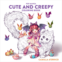 Pop Manga Cute and Creepy Coloring Book 1984858491 Book Cover