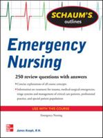 Schaum's Outline of Emergency Nursing (Schaum's Outline Series) 0071789804 Book Cover