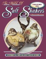 The World of Salt Shakers Antique & Art Glass Value Guide: Antique & Art Glass Value Guide 1574320653 Book Cover
