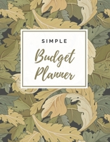 Simple Budget Planner: 12 Month Budget Planner Money Saving Challenge Monthly Bill Tracker Simple Budget Tracker Expense Tracker Happy Planner Notebook Monthly Money Goals Tracker 1697573339 Book Cover