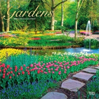 Gardens 2027 12 X 24 Inch (Hanging) Monthly Square Wall Calendar Foil Stamped Cover Plastic-Free B0GH99DQTF Book Cover