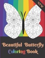 Beautiful Butterfly Coloring Book: Meditative Fun Activity Amazing Mandala Butterflies Insect For Teen and Adult B09TDW841Z Book Cover