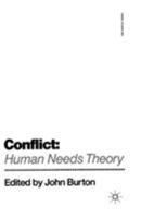 Conflict: Human Needs Theory 033352148X Book Cover