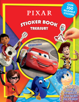 Phidal - Disney Pixar Sticker Book Treasury Activity Book for Kids Children Toddlers Ages 3 and Up, Holiday Christmas Birthday Gift 2764353162 Book Cover