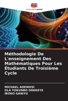 Méthodologie De L'enseignement Des Mathématiques Pour Les Étudiants De Troisième Cycle 6207302141 Book Cover