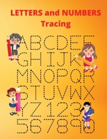 Letters and Numbers Tracing: Workbook for Preschool, Kindergarten, and Kids Ages 3-7 ABC Activity Pages Activity Book for Girls and Boys Amazing Tracing Letters 1423173554 Book Cover