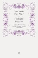 Richard Strauss Volume One B001S0K02E Book Cover