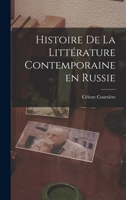 Histoire De La Litterature Contemporaine En Russe 1018298673 Book Cover