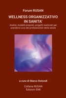 WELLNESS ORGANIZZATIVO IN SANITA': Analisi, modelli proposti, progetti realizzati per prendersi cura dei professionisti della salute (Italian Edition) 1291725210 Book Cover