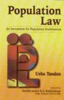 Population Law: An Instrument for Population Stabilisation 8176294209 Book Cover