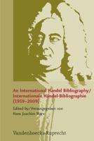 An N International Handel Bibliography / Internationale Handel-Bibliographie (1959-2009) 3525278241 Book Cover