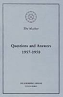 Questions and Answers 1957-58 8170587344 Book Cover