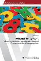 Offener Unterricht 3639634500 Book Cover