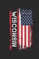 Wisconsin: Wisconsin Composition Notebook Wisconsin Gifts And Souvenirs- Writing Journal/Diary To Write In For Students, Teachers And Travelers, Lined Journal Planner, Blank Book 6 X 9, 110 pages 1711657271 Book Cover