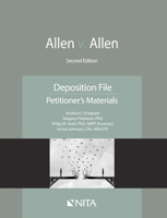 Allen V. Allen : Deposition File, Petitioner's Materials 1601568150 Book Cover