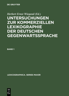 Untersuchungen Zur Kommerziellen Lexikographie Der Deutschen Gegenwartssprache: Duden. Das Gro E W Rterbuch Der Deutschen Sprache in Zehn B Nden . Pri 3484391138 Book Cover