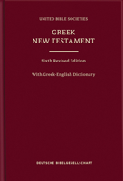 Greek New Testament (UBS6) with Greek-English Dictionary (Hardcover) (Ancient Greek Edition) 3438053136 Book Cover