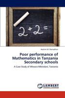 Poor performance of Mathematics in Tanzania Secondary schools 3659292931 Book Cover