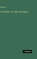 Verzeichniss der Käfer Thüringens 3386464165 Book Cover