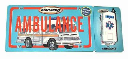 Ambulance (Matchbox) 0689863667 Book Cover