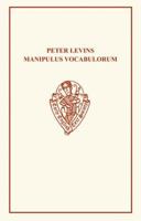 Peter Levins Manipulus Vocabulorum 0859918149 Book Cover