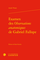 Examen Des Observations Anatomiques de Gabriel Fallope (Latin Edition) 2406157768 Book Cover