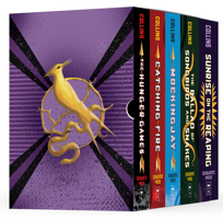 Hunger Games 5-Book Hardcover Box Set (The Hunger Games, Catching Fire, Mockingjay, The Ballad of Songbirds and Snakes, Sunrise on the Reaping) 1546178775 Book Cover