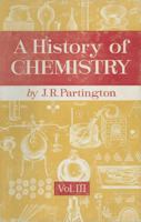 History of Chemistry: v. 3 0333046471 Book Cover