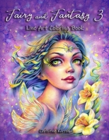 Fairy and Fantasy 3 Line Art Coloring Book B09919C31N Book Cover