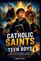 Catholic Saints For Teen Boys: 50 Faith-Filled Stories to Build Strength, Discipline, and Live with Purpose (Ages 12–18) B0GZXK2HJR Book Cover