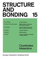 Coordinative Interactions 3540064109 Book Cover