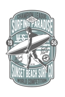 Terminplaner 2020: Terminkalender f�r 2020 mit Surfing Retro Cover Wochenplaner elegantes Softcover A5 To Do Liste Platz f�r Notizen f�r Familie, Beruf, Studium und Schule 1673985521 Book Cover