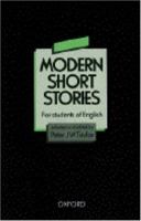 Modern Short Stories for Student of English 0194167070 Book Cover